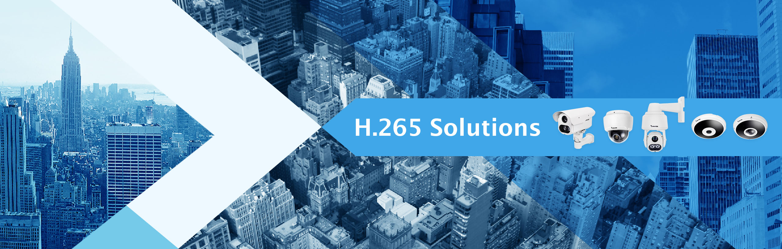 VIVOTEK Expands its Range of H.265 Solutions with Five New Products